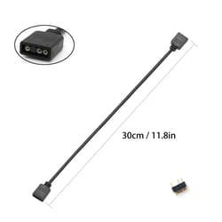 addressable argb female to female splitter, extension cable for pc fans, argb pc lighting