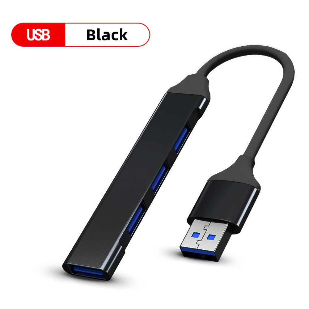 Port USB Type C HUB Multi USB Splitter Adapter OTG For MacBook Lenovo Xiaomi HUAWEI PC Computer Ac