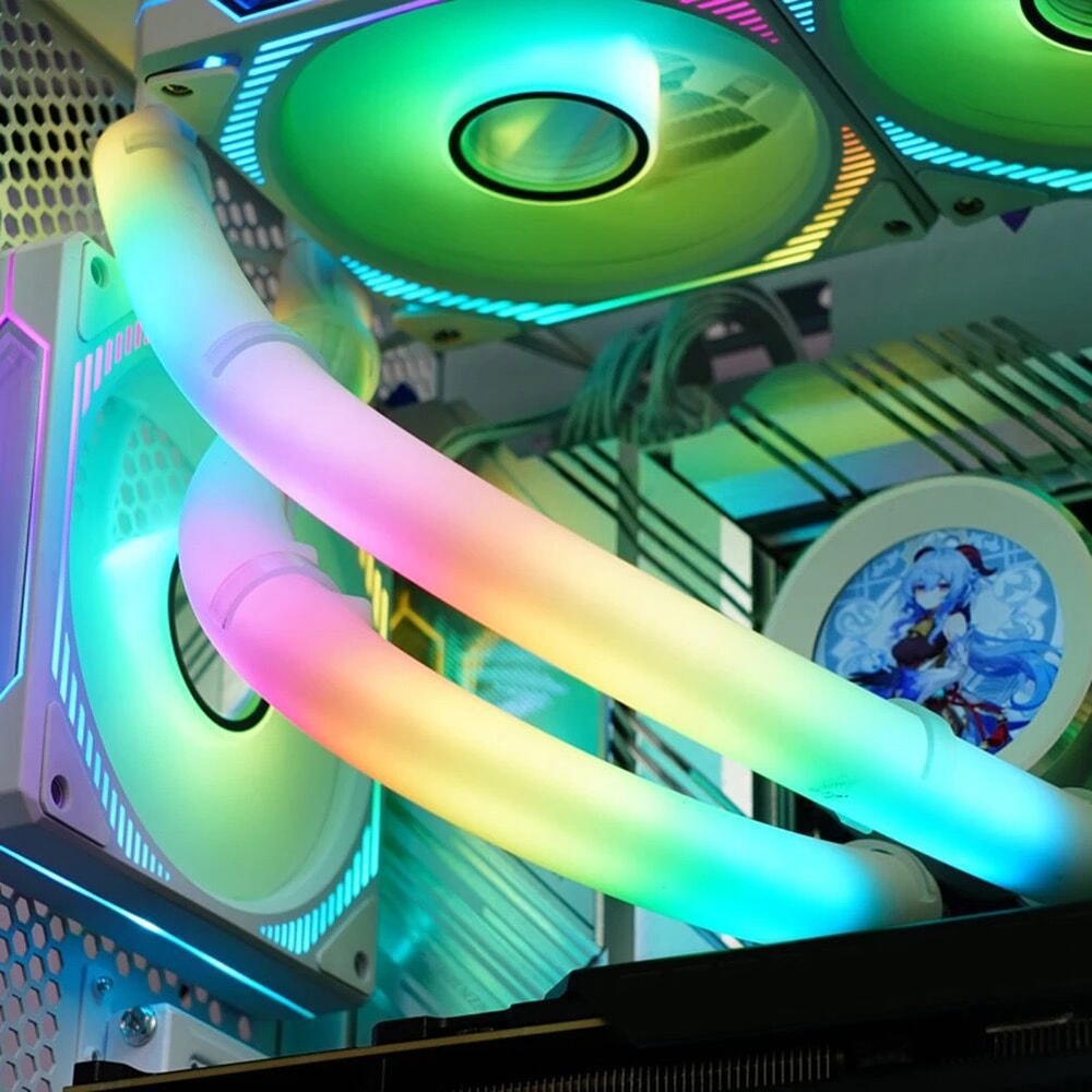 ARGB Water Cooler Soft Tube Fluid DIY Cooling Hose Tube Lamp Cover Water Cooling Accessories 1