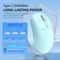 Silent Bluetooth Mouse Wireless Dual Mode Rechargeable Gaming Mouse For PC Laptop Macbook 3