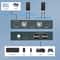 HDMI USB KVM Switch Keyboard And Mouse Switch Out USB Hub For Macbook PC Laptop HDMI Splitter 2