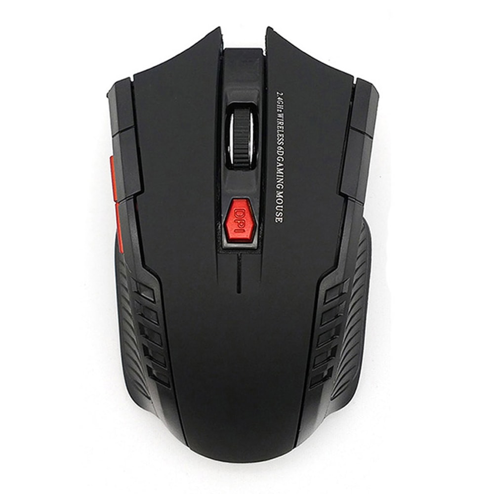 Wireless Optical Mouse Gaming Mouse 6 Buttons Computer Accessories With USB Receiver 0