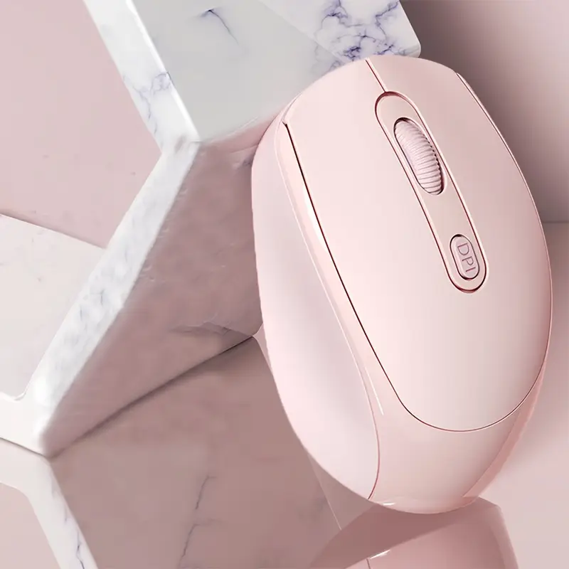 Bluetooth Wireless Mouse Dual Mode Computer Mice For Windows Mac IOS Android Laptop Tablet 2