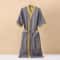 Half Sleeve Kimono Bathrobe Cotton Fashionable Printed Sleepwear Thin Quick Drying Absorbent Home W 6