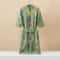 Half Sleeve Kimono Bathrobe Cotton Fashionable Printed Sleepwear Thin Quick Drying Absorbent Home W 7