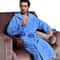 Big And Tall Towel Bathrobe For Men Hooded Cotton Terry Cloth Robe Long Terry Towel Bathrobe 0