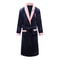 Plush Warm Flannel Kimono Winter Thick Couple Robe Coral Fleece Sleepwear Bathrobe Gown With Pocket 8