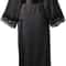 Bridesmaid Bride Robes New Silk Satin Lace Robes Wedding Long Robe Womens Bathrobe 7