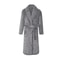 Men MediumLength Home Bathrobe Sleepwear Plush Flannel Winter Bathrobe With Belt Soft Bathrobe Lady 3