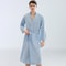 QuickDrying Waffle Bathrobe Mens And Womens Sauna Sweatshirt WaterAbsorbent Robe For Spring And Sum 10