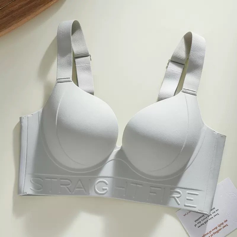 Large Size Womens Underwear HighQuality Thin Adjustable Support No Steel Rings AntiSagging Bra 9