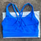 Fitness Sport Bra Top Solid Color Women Cross Back Bra Soft Gym Yoga Athletic Workout With Chest Pa 3