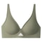 Push Up Bra For Women Seamless Uback Nonwire Brasiere Invisible Underwear Breathable Mesh VNeck Sex 3