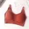 Womens Seamless Bra Tube Top Outdoor Sports Cotton Bra Female Bra Tops Comfortable Back Support Bra 2