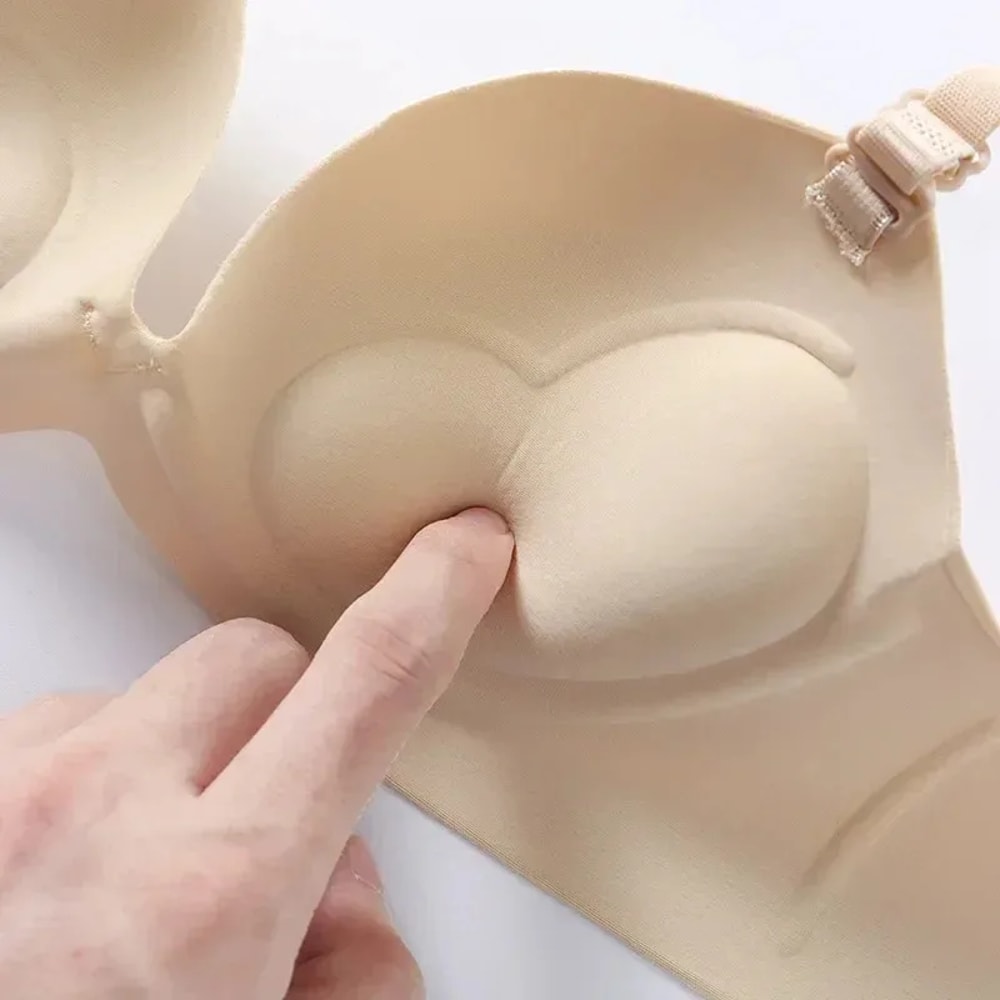 Sexy Push Up Women Seamless Bra Bralette No Wire Breathable Wireless 34 Cup Lingerie For Girls 6