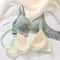 Push-Up Bra for Small Breasts, Korean Style Wire-Free, Wide Bust Design for Female Students