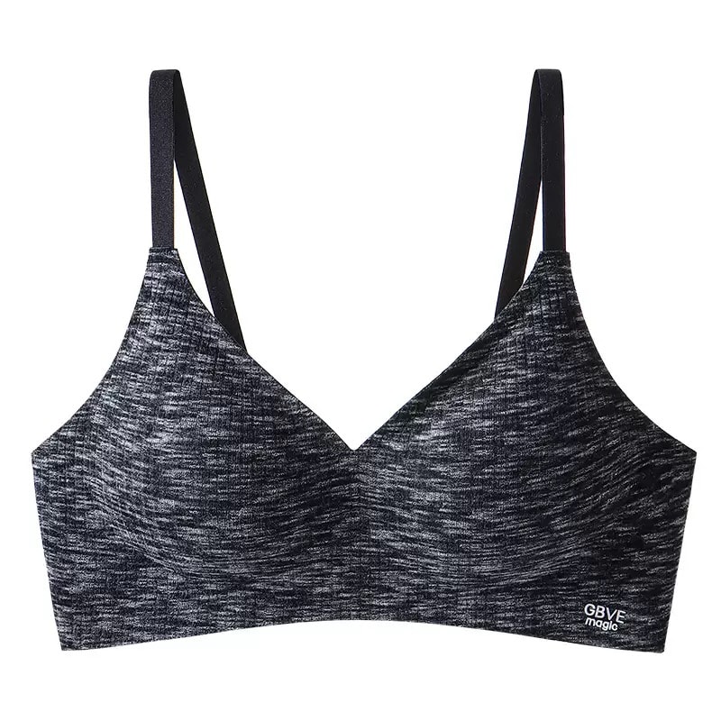 Push-Up Bra for Small Breasts, Korean Style Wire-Free, Wide Bust Design for Female Students