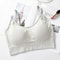 Women Seamless Brassiere Bra Full Cup Breathable Bralette Wire Free Comfort Sleep Bra Running Fitne 3