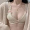 Sweet Style Bra Cover French Retro Lolita Lace Fringed Bra Without Steel Rings Comfortable Design 4