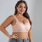 Comfortable Soft Cotton Bra Thin Cup Front Buckle Lace No Underwire Vest For Elderly Women Extra La 9