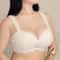 French Lace Bra Pushup Breast Collection AntiSagging Large Size Chest Appears Small Top Up Bra For 0