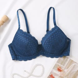 sexy lace comfortable underwire push-up bra, women's breathable lingerie, colors to choose from