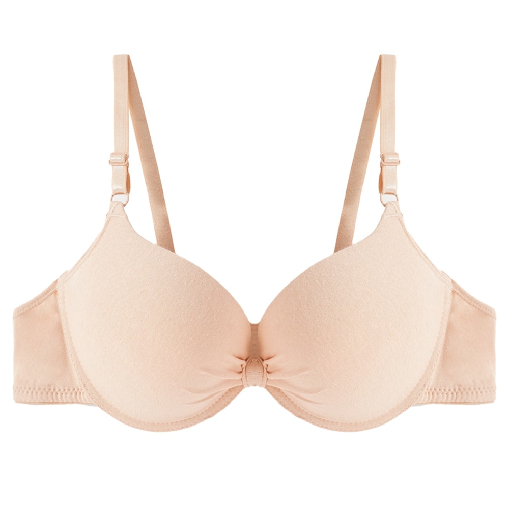 Deep V Push Up Bra Sexy Womens Padded Bra For Gathering Small Breasts Backless Solid Bras 2