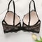 Sexy Lace V-Neck Bra for Women, Steel Ring B Cup Push Up, Full Coverage Comfortable Underwear