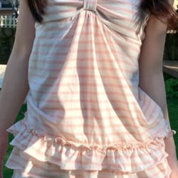 vintage striped sleeveless tees, sweet vest women clothing, fashion summer camis