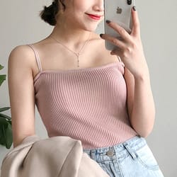 summer sleeveless camis, casual women halter crop tops, backless strap tank top