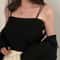Summer Sleeveless Camis Casual Women Halter Crop Tops Backless Strap Tank Top 1
