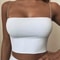 Sexy Elastic Cotton Camis Summer Womens Crop Top Sleeveless Short Tank Bar 1