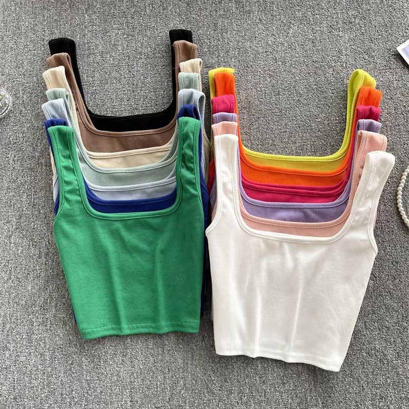Tank Top Women Sexy Backless Y2k Top Slim Fit Bottoming Blouse Solid Crop Top Sleeveless Camis Muje 0