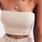Sexy Bodycon Spaghetti Strap Crop Top For Women Sleeveless Cami Tube Top New Fashion Basic Plain Ca 2