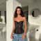 Elegant Sexy Lace Women Vest Slash Neck Sleeveless Backless Tank Top Summer Fashion Lady Streetwear 5