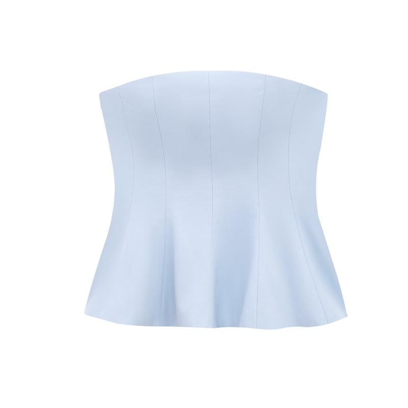 Sexy Butter Yellow Cami Ruffles Tube Top Summer Fashion For Women Strapless Streetwear Girl Tops Ho 2