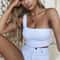 Female One Shoulder Crop Tops Sleeveless Tank Top Summer Beach Vest Midriff Summer Fashion Clothes 0
