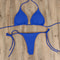 Sexy Summer Swimsuit Women Bikini Set Pushup Padded Bra Thong Swimwear Beachwear Bathing Suit 2
