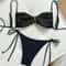 Metal Starfish Womens Bikini Set TieSide String Swimsuit 4
