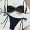 Metal Starfish Womens Bikini Set TieSide String Swimsuit 4
