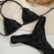 Sexy Folds Bikini Set Solid Micro Bikinis Women Swimsuit Female Triangle Swimwear Beach Wear Bathin 1