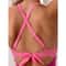 Fashion Cross Back Swimsuit Women Sexy Solid Jumpsuit Bikini Set Waist Hollowed Out Women Swimsuit 5