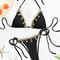 Peachtan Thong Bikini Women Push Up Swimwear 2 Piece Summer Women Beachwear Bikini Bathing Suit For 0