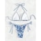 Sexy Strap Bikini Split Swimsuit European And American Printed Swimwear Ladies Swimming Clothing An 3
