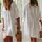 Women Casual Summer Beach Dress Tunic Sexy Vneck Swimsuit Cover Up Sarong New Beachwear 5