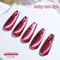 Gel Nail Polish Red Cat Eye Nail Varnish Gel For Professional Home Manicures 8