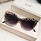 Vintage Cat Eye Sunglasses Retro Mirror Outdoors Shades for Women