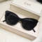 Vintage Cat Eye Sunglasses Retro Mirror Outdoors Shades for Women