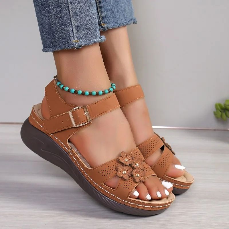 HighQuality Summer Casual Wedge Sandals with Arch Support 45