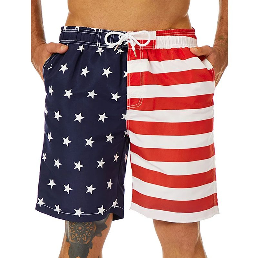 Hawaii National Flag Board Shorts Pants  3D Printed Casual Swim Wear for Sunny Beach Days
